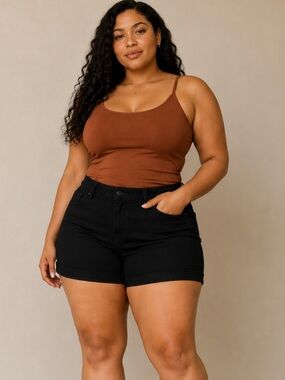Hilary Radley Black Women's Shorts